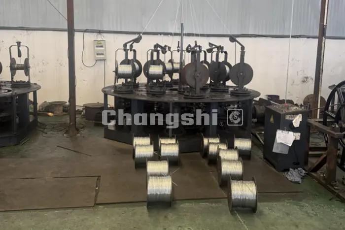 How to manufacturing high quality anti-twisting braided steel poilt rope